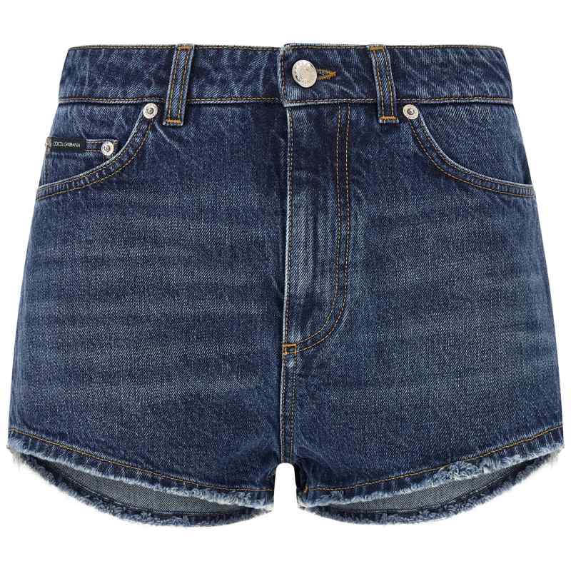 Dolce & Gabbana Logo Plate Shorts