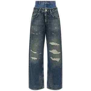 Dolce & Gabbana Double Layer Jeans
