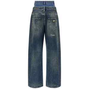Dolce & Gabbana Double Layer Jeans