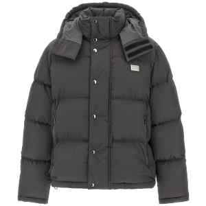 Dolce & Gabbana Logo Patch Down Jacket