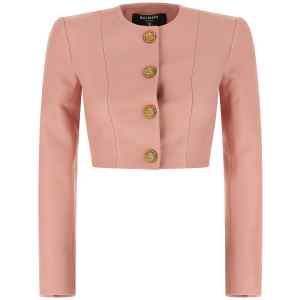 Balmain Testa Di Leone Bolero Blazer