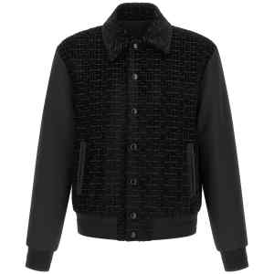 Balmain Velvet Bomber Jacket