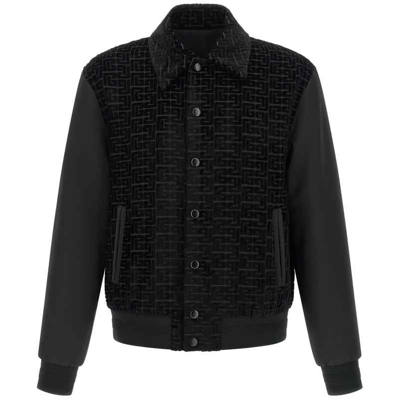 Balmain Velvet Bomber Jacket