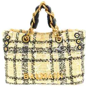Balmain Soft Cabas Small Shopping Bag