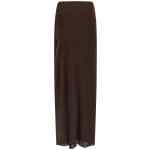 Elisabetta Franchi Shiny Viscose Skirt