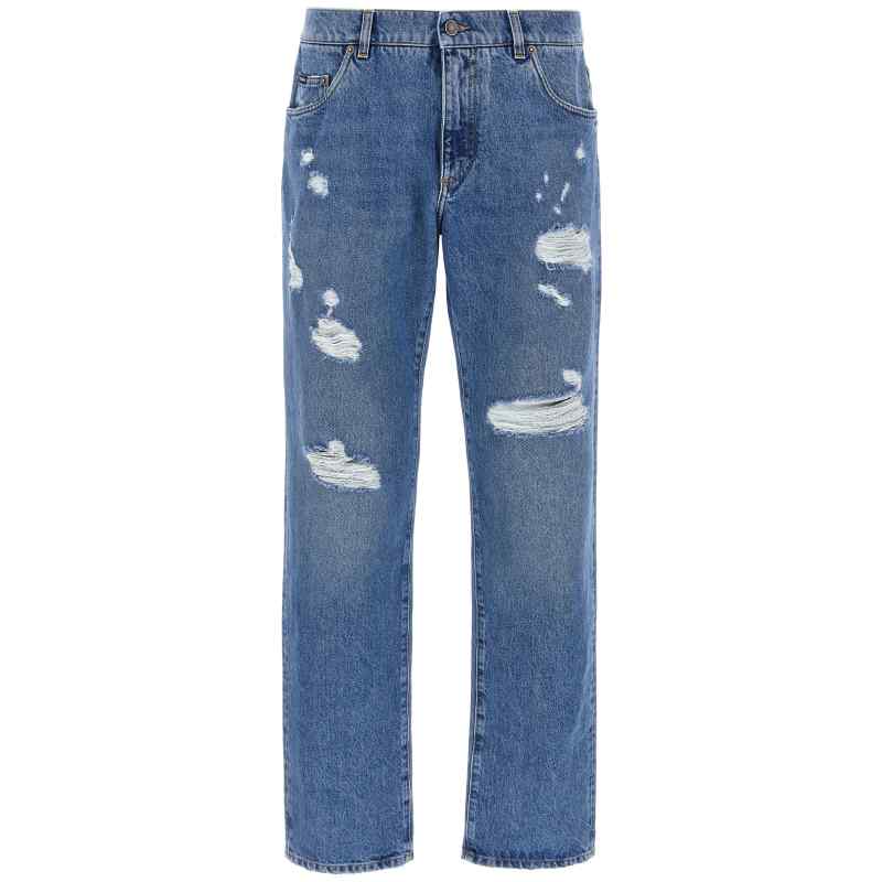 Dolce & Gabbana Destroyed Jeans