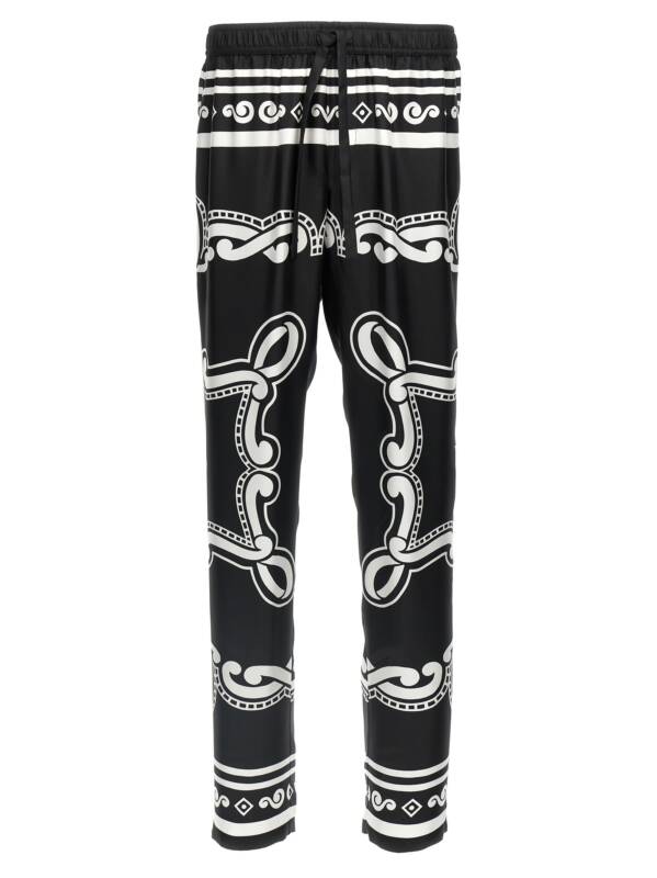 Dolce & Gabbana Silk Pants Dolce & Gabbana Silk Pants