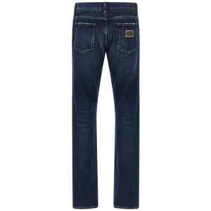 Dolce & Gabbana Logo Plaque Jeans