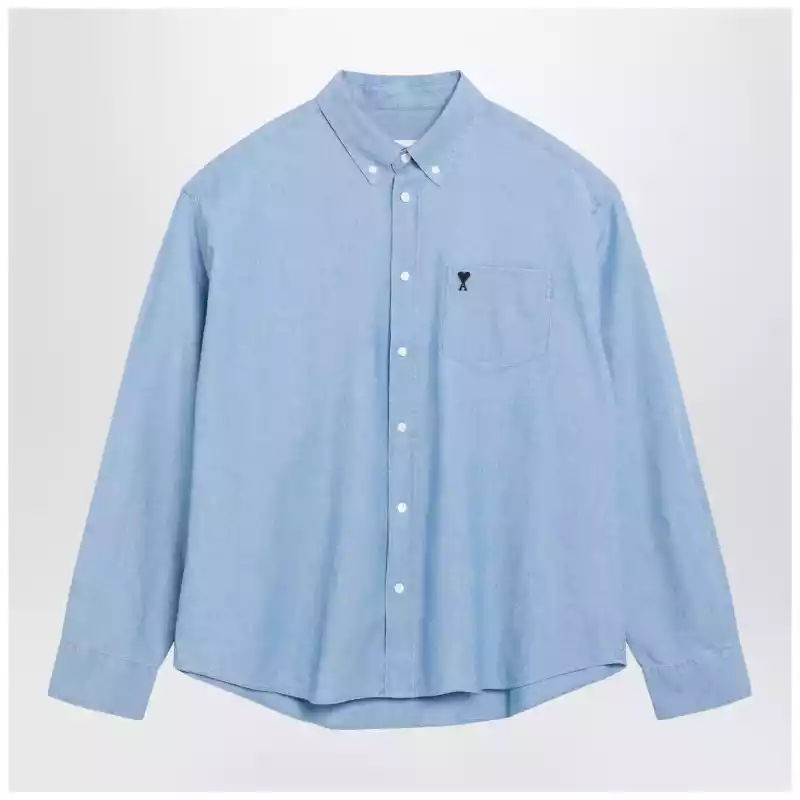Ami Paris Light blue Ami de Coeur shirt