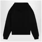Ami Paris Ami De Coeur black zip-up sweatshirt