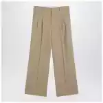 Ami Paris Beige wool trousers