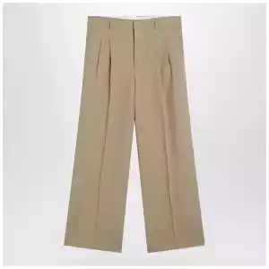 Ami Paris Beige wool trousers