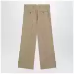 Ami Paris Beige wool trousers