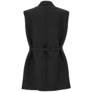 Jil Sander Belt Wool Vest