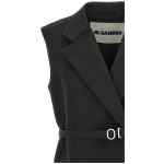 Jil Sander Belt Wool Vest