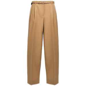Jil Sander Gabardine Belt Pants