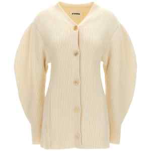 Jil Sander Ribbed Cardigan
