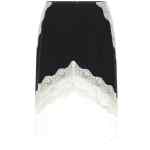Jil Sander Organza Lace Wool Skirt