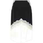 Jil Sander Organza Lace Wool Skirt