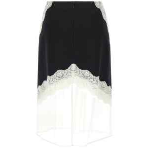 Jil Sander Organza Lace Wool Skirt