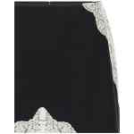 Jil Sander Organza Lace Wool Skirt