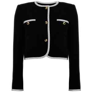 Moschino Crepe Short Jacket