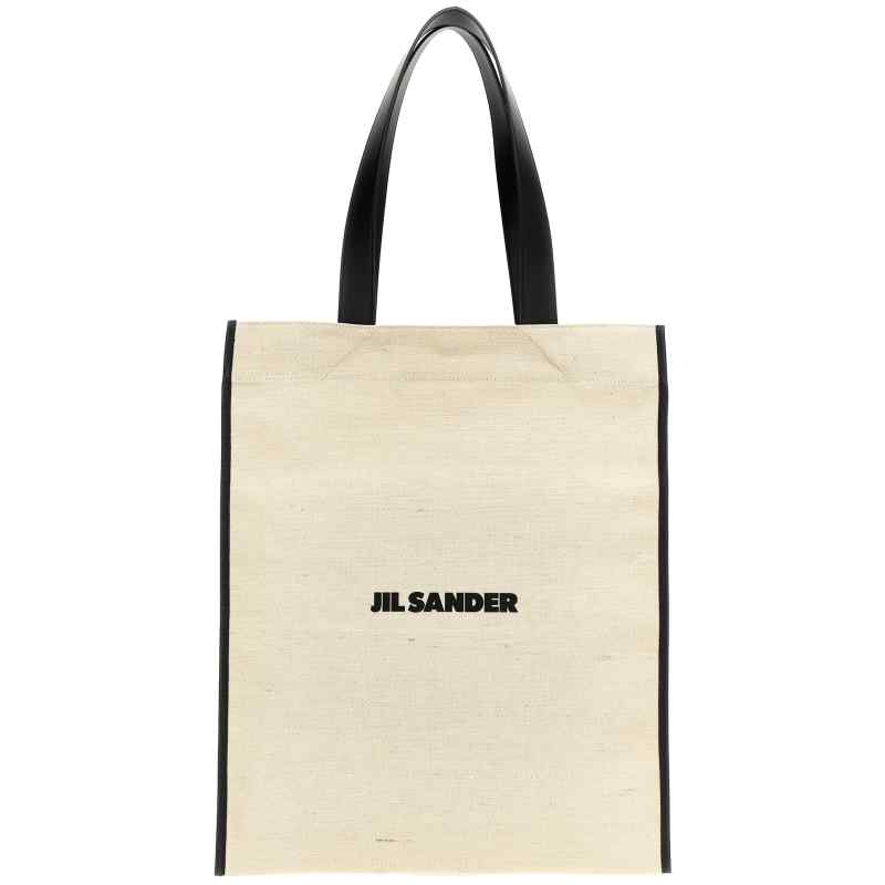J07WD0104P7060280_01_M_2024-05-22T07-01-50.934Z-1 Jil Sander Medium Flat Shopping Bag