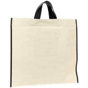 Jil Sander Border Book Tote Square Shopping Bag