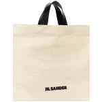 Jil Sander Border Book Tote Square Shopping Bag