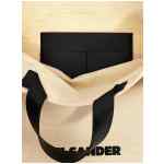 Jil Sander Border Book Tote Square Shopping Bag