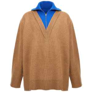 Jil Sander Half Zip Sweater