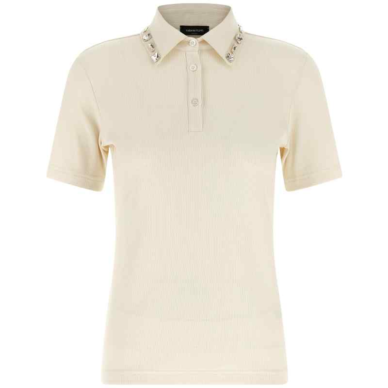 JED266F138L9080145_01_M_2025-12-29T09-02-07.989Z-2 Fabiana Filippi Crystal Collar Polo Shirt