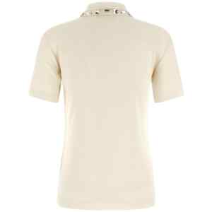 Fabiana Filippi Crystal Collar Polo Shirt