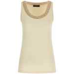 Fabiana Filippi Tweed Insert Top