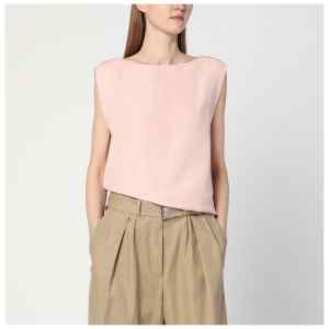 Calvin Klein Light pink blouse in linen blend