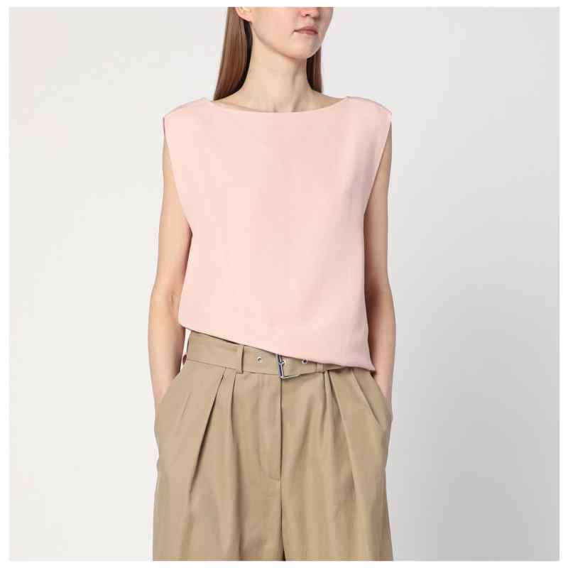 Calvin Klein Light pink blouse in linen blend Calvin Klein Light pink blouse in linen blend