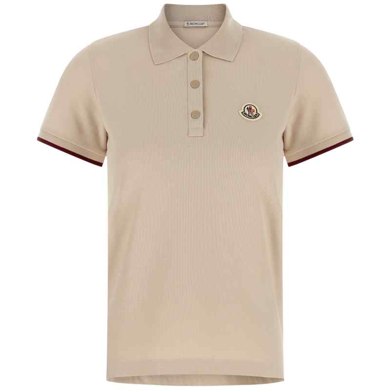 Moncler Logo Patch Polo Shirt
