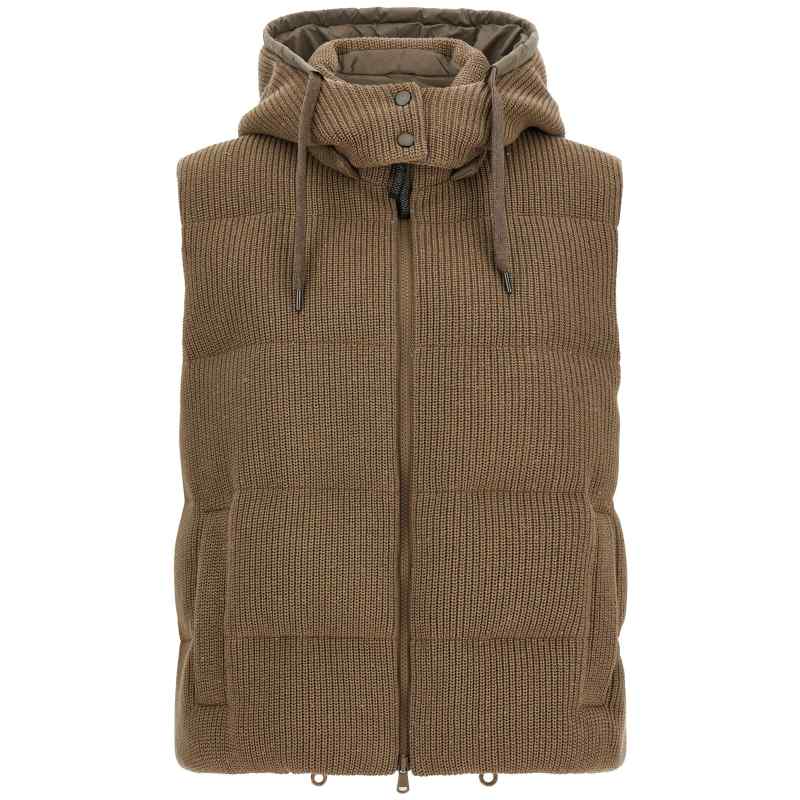 Brunello Cucinelli Sleeveless Down Jacket