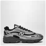 New Balance Sneakers 1000 SL in metallic silver leather