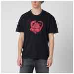 Our Legacy Black T-shirt with Love Story print