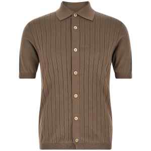 Brunello Cucinelli Operated Ribbed Shirt