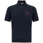Brunello Cucinelli Logo Embroidery Polo Shirt