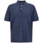 Brunello Cucinelli Linen Cotton Polo Shirt