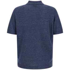 Brunello Cucinelli Linen Cotton Polo Shirt