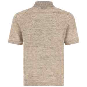Brunello Cucinelli Linen Cotton Polo Shirt