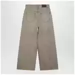Brunello Cucinelli Wide-leg desert-colored jeans