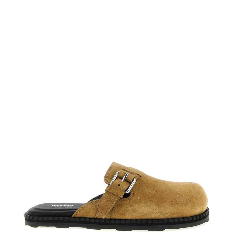 Moschino Suede Sabots Moschino Suede Sabots