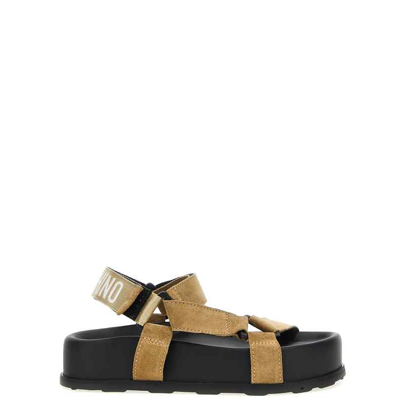 Moschino Suede Sandals