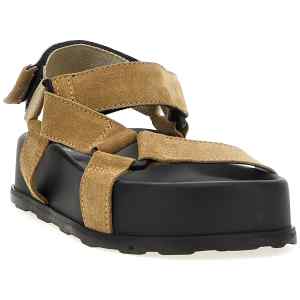 Moschino Suede Sandals