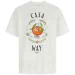 Casablanca Casa Way Orange Mascot T-shirt